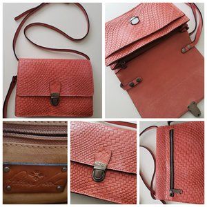 Genuine Leather Shoulder Crossbody Bag